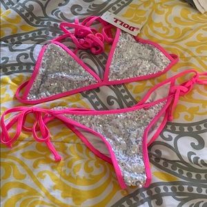 Sequin bikini